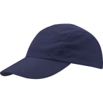 Boné de nylon impermeável com proteção solar 105 g/m2 cor azul-marinho
