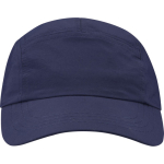 Boné de nylon impermeável com proteção solar 105 g/m2 cor azul-marinho segunda vista frontal