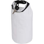 Saco impermeável compacto reciclado com fecho enrolável 1L cor branco segunda vista