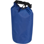 Saco impermeável compacto reciclado com fecho enrolável 1L cor azul real