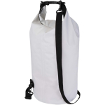 Saco de viagem impermeável de 10L com fecho enrolável cor branco segunda vista