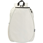 Mochila de padel com bolsos organizadores 18 L 15'' cor areia segunda vista frontal
