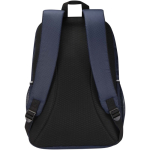 Mochila de padel com bolsos organizadores 18 L 15'' cor azul-marinho segunda vista traseira
