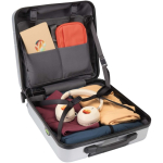 Mala trolley para portátil com cadeado TSA integrado 30L 16'' cor prateado segunda vista