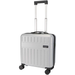 Mala trolley para portátil com cadeado TSA integrado 30L 16'' cor prateado vista impressa logo 2