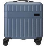 Mala trolley para portátil com cadeado TSA integrado 30L 16'' cor azul bondi segunda vista frontal