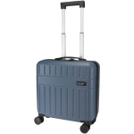 Mala trolley para portátil com cadeado TSA integrado 30L 16'' cor azul bondi vista impressa logo 2