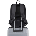 Mochila antirroubo expansível resistente à água, capacidade de 18 L cor preto segunda vista