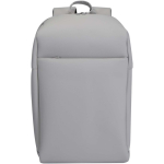 Mochila antirroubo expansível resistente à água, capacidade de 18 L cor cinzento-claro segunda vista frontal