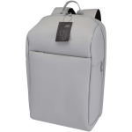 Mochila antirroubo expansível resistente à água, capacidade de 18 L cor cinzento-claro