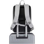 Mochila antirroubo expansível resistente à água, capacidade de 18 L cor cinzento-claro segunda vista