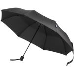 Guarda-chuva dobrável com abertura automática e pega de borracha Ø93 cor preto