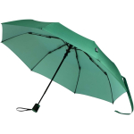 Guarda-chuva dobrável com abertura automática e pega de borracha Ø93 cor verde