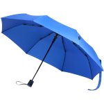 Guarda-chuva dobrável com abertura automática e pega de borracha Ø93 cor azul real