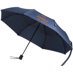 Guarda-chuva dobrável com abertura automática e pega de borracha Ø93 cor azul-marinho
