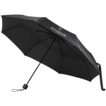 Guarda-chuva dobrável compacto com estrutura metálica e borracha Ø102 cor preto