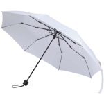 Guarda-chuva dobrável compacto com estrutura metálica e borracha Ø102 cor branco