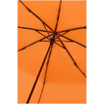 Guarda-chuva dobrável compacto com estrutura metálica e borracha Ø102 cor cor-de-laranja segunda vista