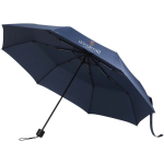 Guarda-chuva dobrável compacto com estrutura metálica e borracha Ø102 cor azul-marinho
