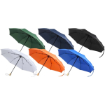 Guarda-chuva dobrável com abertura e fecho automáticos resistente Ø105 cor preto segunda vista várias cores