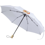 Guarda-chuva dobrável com abertura e fecho automáticos resistente Ø105 cor branco