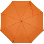 Guarda-chuva dobrável com abertura e fecho automáticos resistente Ø105 cor cor-de-laranja segunda vista frontal
