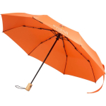 Guarda-chuva dobrável com abertura e fecho automáticos resistente Ø105 cor cor-de-laranja