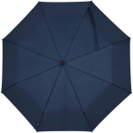 Guarda-chuva dobrável com abertura e fecho automáticos resistente Ø105 cor azul-marinho segunda vista frontal