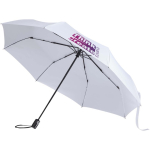 Guarda-chuva dobrável ecológico com abertura e fecho automáticos Ø120 cor branco