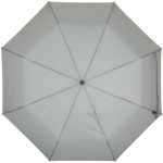 Guarda-chuva compacto dobrável em RPET com abertura automática Ø99 cor cinzento-claro segunda vista frontal