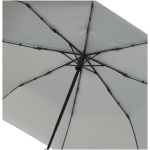 Guarda-chuva compacto dobrável em RPET com abertura automática Ø99 cor cinzento-claro segunda vista