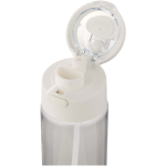 Garrafa com palhinha integrada e tampa de botão à prova de fugas 700ml cor transparente vista detalhe 1