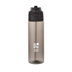 Garrafa com palhinha integrada e tampa de botão à prova de fugas 700ml vista principal