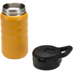 Garrafa desportiva 350ml com palhinha rebatível à prova de fugas cor amarelo segunda vista