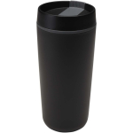 Copo térmico de parede dupla com tampa de rosca incluída 480ml cor preto