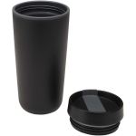 Copo térmico de parede dupla com tampa de rosca incluída 480ml cor preto segunda vista