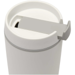 Copo térmico de parede dupla com tampa de rosca incluída 480ml cor branco vista detalhe 1