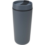 Copo térmico de parede dupla com tampa de rosca incluída 480ml cor azul bondi