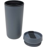 Copo térmico de parede dupla com tampa de rosca incluída 480ml cor azul bondi segunda vista
