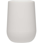 Copo de parede dupla com tampa deslizante e isolamento de ar 360ml cor branco segunda vista frontal