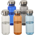 Garrafa de água com tampa de rosca e pega em aço inoxidável 600ml cor azul real segunda vista várias cores