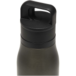 Copo térmico de parede dupla com tampa one-touch 500ml cor preto vista detalhe 1