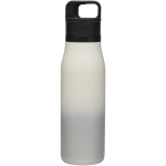 Copo térmico de parede dupla com tampa one-touch 500ml cor branco segunda vista frontal