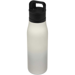 Copo térmico de parede dupla com tampa one-touch 500ml cor branco