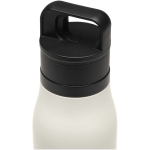 Copo térmico de parede dupla com tampa one-touch 500ml cor branco vista detalhe 1
