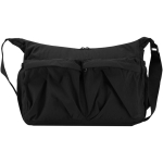 Mala a tiracolo para portátil com tira para mala e bolso oculto 13'' cor preto segunda vista frontal