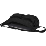 Mala a tiracolo para portátil com tira para mala e bolso oculto 13'' cor preto segunda vista