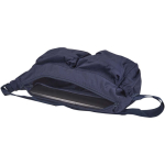 Mala a tiracolo para portátil com tira para mala e bolso oculto 13'' cor azul-marinho segunda vista