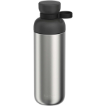 Garrafa de aço inoxidável reciclado com dupla abertura 700ml Mepal cor preto