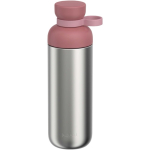 Garrafa de aço inoxidável reciclado com dupla abertura 700ml Mepal cor cor-de-rosa